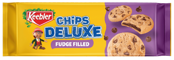 Chips Deluxe Fudge Filled Cookies, 10.8oz